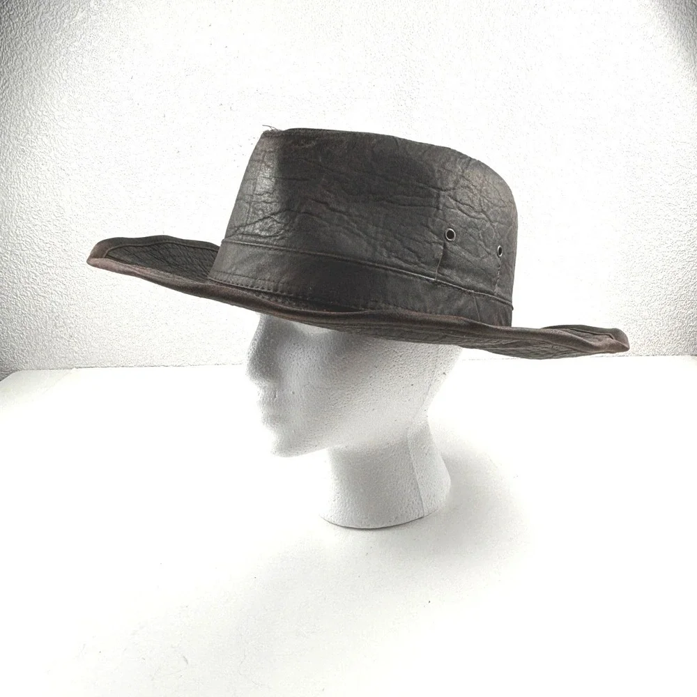 Gold Coast Sunwear Outback Safari‎ Hat Mens OS Brown Weathered Cotton